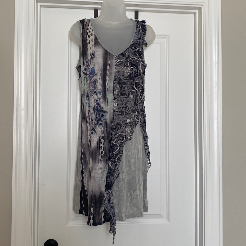 Vintage look Sleeveless Dress